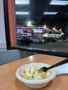 Nick longingly yearning for Capriotti's from Yoshinoya