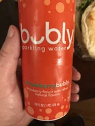 Strawberry Bubly Sparkling Water