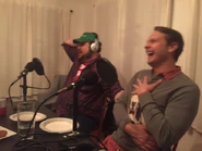 "The guests, the Doughboys, practically lost their minds when he appeared."