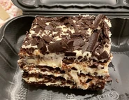 Chocolate Brownie Lasagna