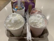 Sundaes and McFlurrys