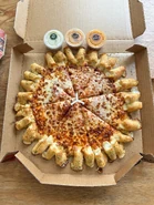 Cheesy Bites Pizza with Ranch Lover's Flight