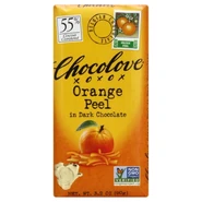 Wegmans Chocolove Orange Peel in Dark Chocolate Bar