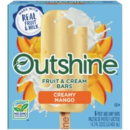 Outshine Creamy Mango Fruit & Cream Bars