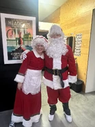 Mrs. Claus and Santa Claus