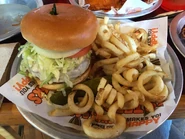 Cheeseburger with Curly Fries