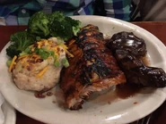 Baby Back Ribs and Filet Medallions