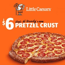 Little Caesars Pretzel Crust Pizza