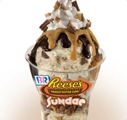 Reese's Peanut Butter Cups Sundae