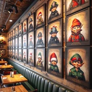 9/11 First Responder Elves Memorial Wall