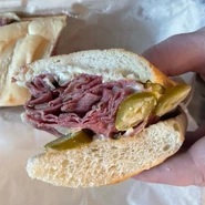 New York Steamer (with Chopped Pickles, Peppers)