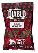 Taco Bell Diablo Tortilla Chips