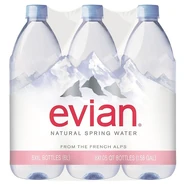 Evian Natural Spring Water