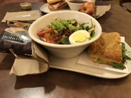 Southwest Chili Lime Ranch Salad and Chipotle Chicken Avocado Melt