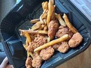 Budget Angel Chicken Nuggies and Fries