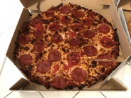 Domino's Pepperoni with Fresh Tomato