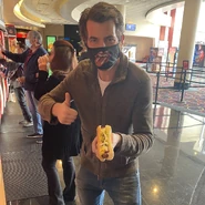 Amcpic11.jpeg (305 KB) Adam Gertler and his All-Beef Hot Dog