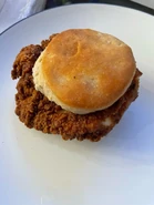 Nashville Hot Fried Chicken Sandwich