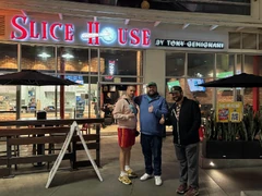 Nick, Mitch, and Susser at Slice House