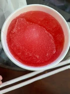 Frozen Hand-Stomped Cherry Lemonade