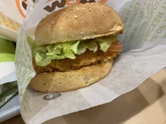 Spicy Habanero Chicken Burger