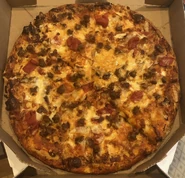Cheeseburger Pizza