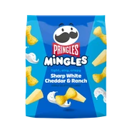 Sharp White Cheddar & Ranch Pringles Mingles