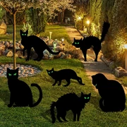 black-cat silhouettes