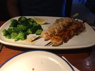 Broccoli and Shrimp Skewers