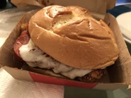 Chicken Pepperoni Parm Sandwich