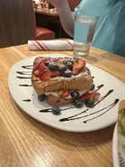 Red, White & Blue French Toast