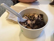 Chocolate Hazelnut Swirl / Cookies N Cream Swirl with Oreo, Cookie Dough, Snickers