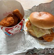 6 PC Spicy Chicken Nuggets, Ghost Pepper Chicken Sandwich