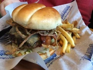 Kilauea Burger and Fries