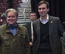Steve Bannon and Jared Kushner