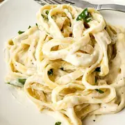 fettuccine alfredo (not the exact picture used)