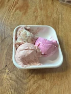 Pink Bubble Gum, Watermelon Taffy, Strawberry Pretzel Pie Signature