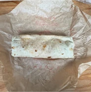 Double Beefy Cheddar Burrito