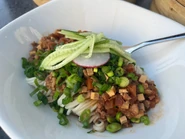 Noodles with Minced Kurobuta Pork Sauce
