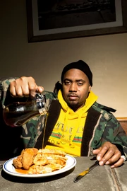 Nas at Sweet Chick