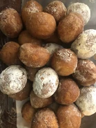 Powdered Sugar Donut Holes