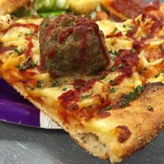 Spaghetti & Meatball Pizza