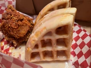 Vanilla Glaze Waffles