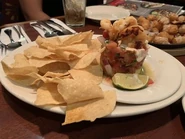 Fresh Avocado and Shrimp Stack