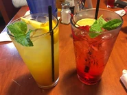 Mango Lemonade and Cherry Limeade