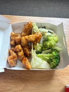 Orange Chicken Panda Cub Meal