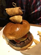 Philly Cheesesteak Burger