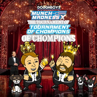 "Tomorrow… with Lauren Lapkus & Arden Myrin"  - @doughboys.bsky