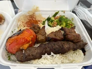 Combo Kabob Plate (Shish and Lule)