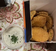 Fried Pickles and Ranch